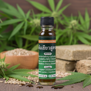 🌱น้ำมันเขียวสูตรโบราณกัญชง🌿