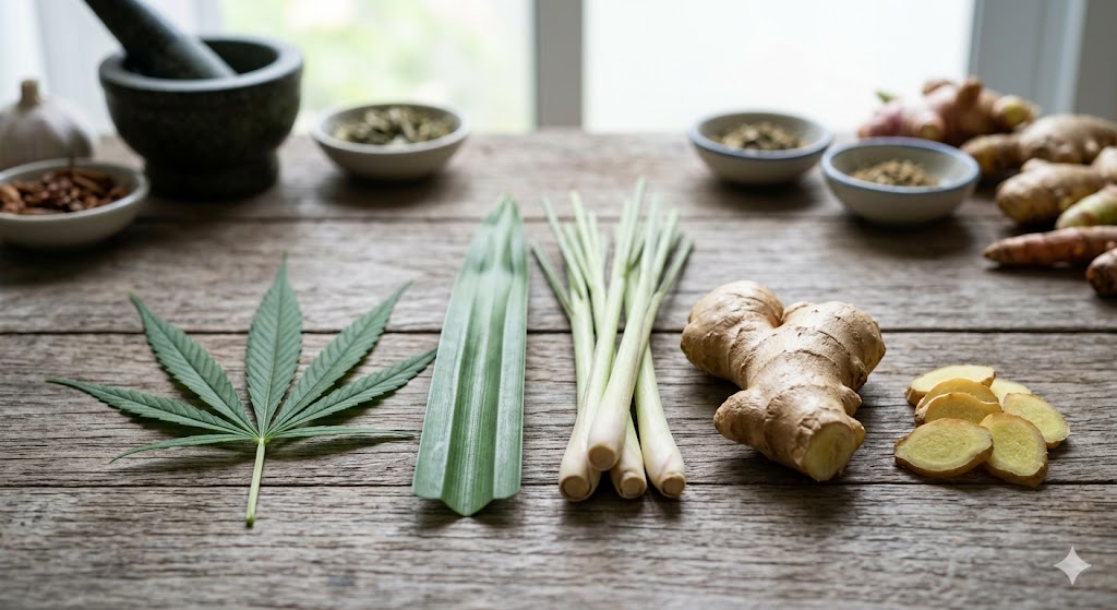 กัญชงกับส่วนผสม