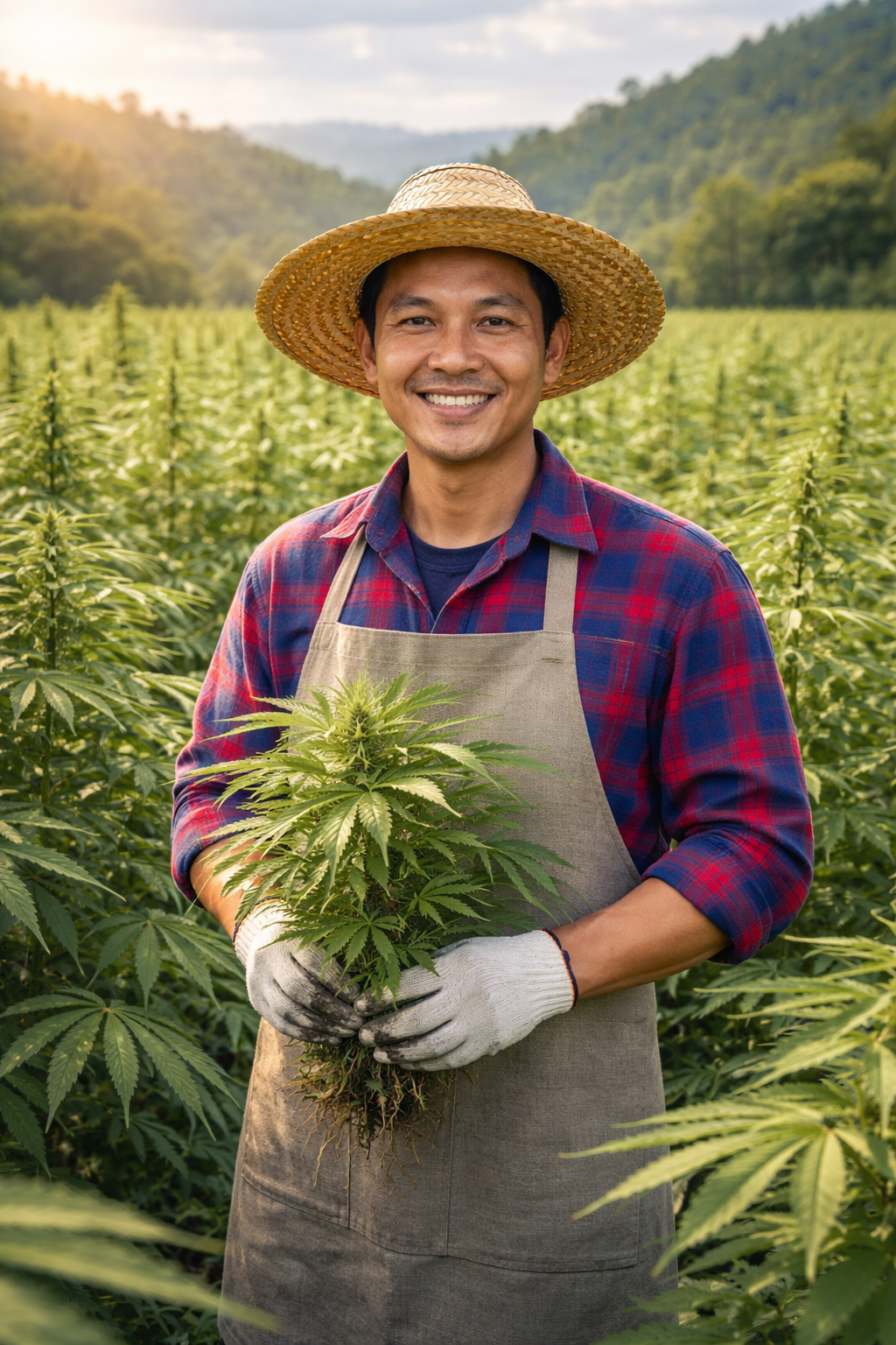 คนปลูกกัญชง