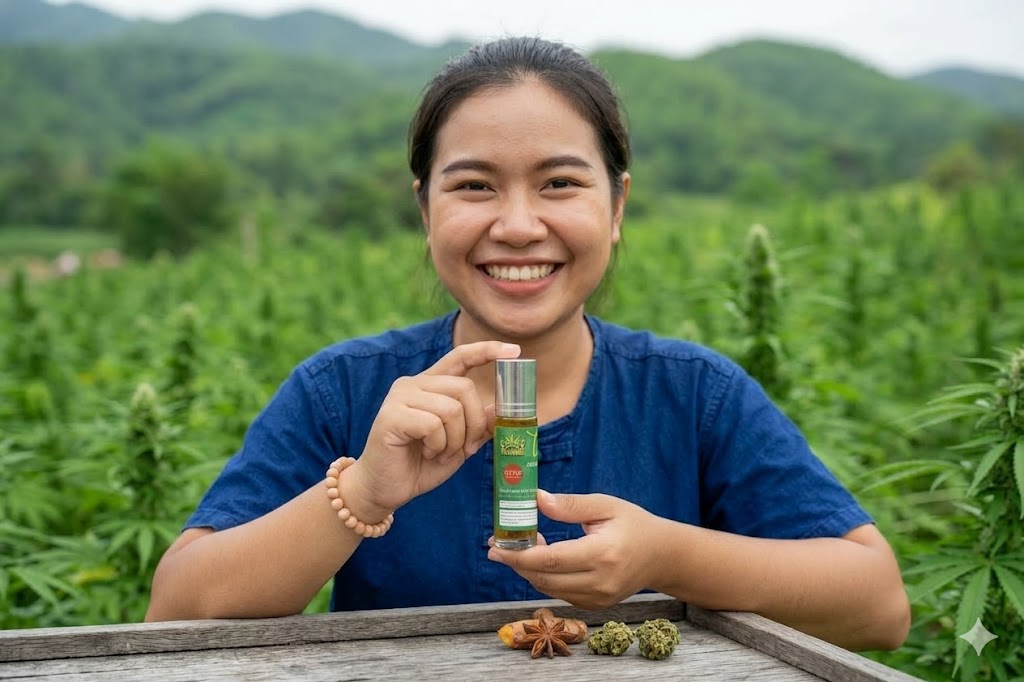 ยาหม่องน้ำกัญชง